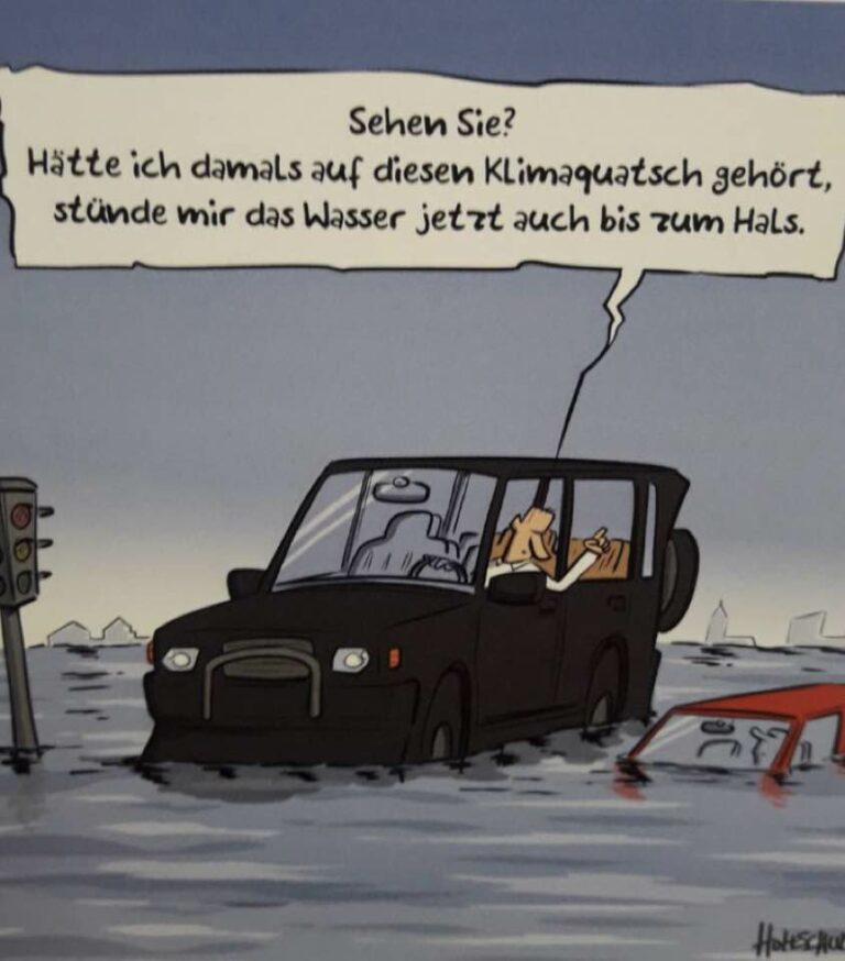 Cartoons Zu Klimaschutz Nachhaltigkeit