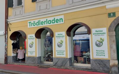 Trödlerladen ReUse Steiermark Klosterwiesgasse von außen
