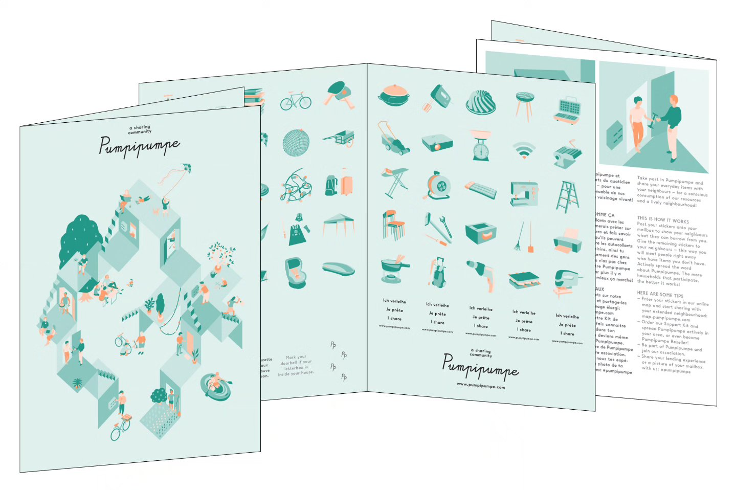 Pumpipumpe - Sharingsticker