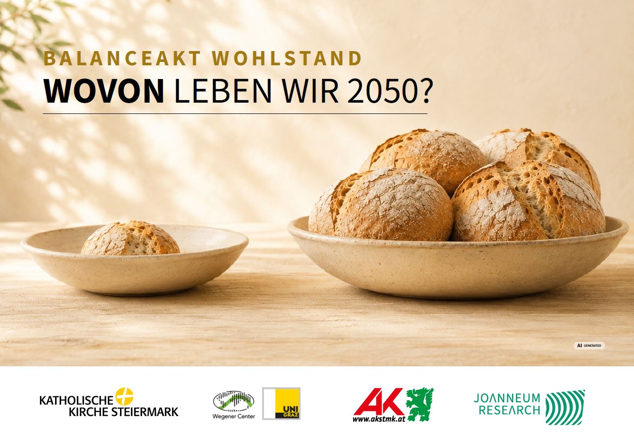 Balanceakt Wohlstand – Wovon leben wir 2050?