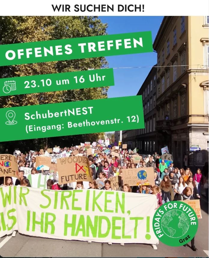 Offenes Treffen Fridays for Future Graz